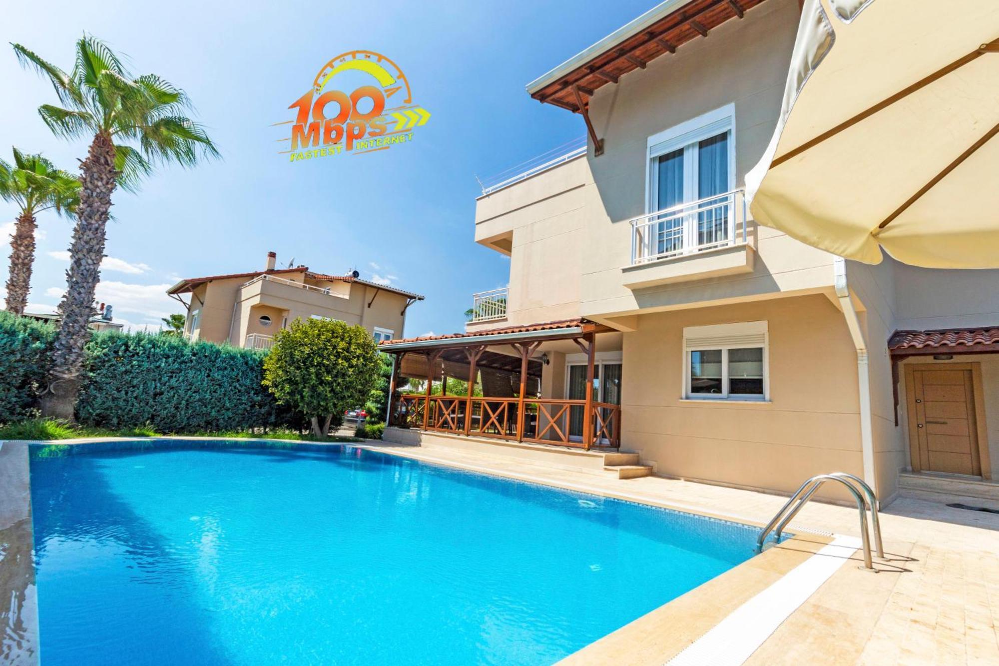 Paradise Town Villa Lucky Belek Bagian luar foto